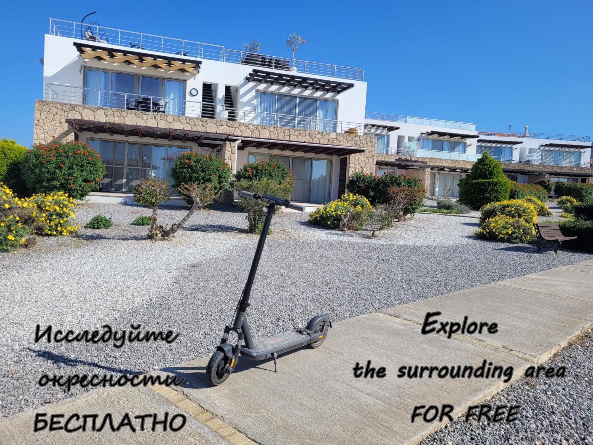 Sea And Mountain View Beachfront Penthouse Yali Bagian luar foto